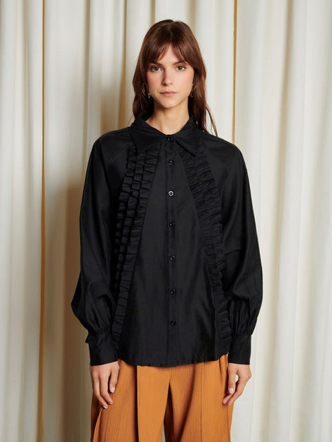 Ray BEAMS（レイ ビームス）GHOSPELL / Ester Stripe Shirt