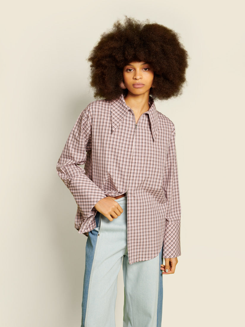 Zeynab Check Shirt – Ghospell