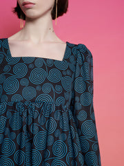 Camryn Printed Midi Dress