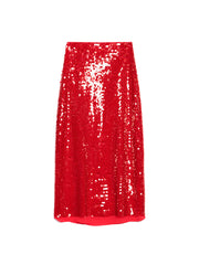 Christina Sequin Midi Skirt