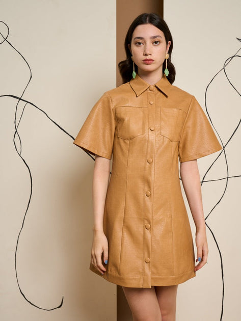 保存状態良好☆ GHOSPELLゴスペルInterstate Midi Shirt Dress - トップス