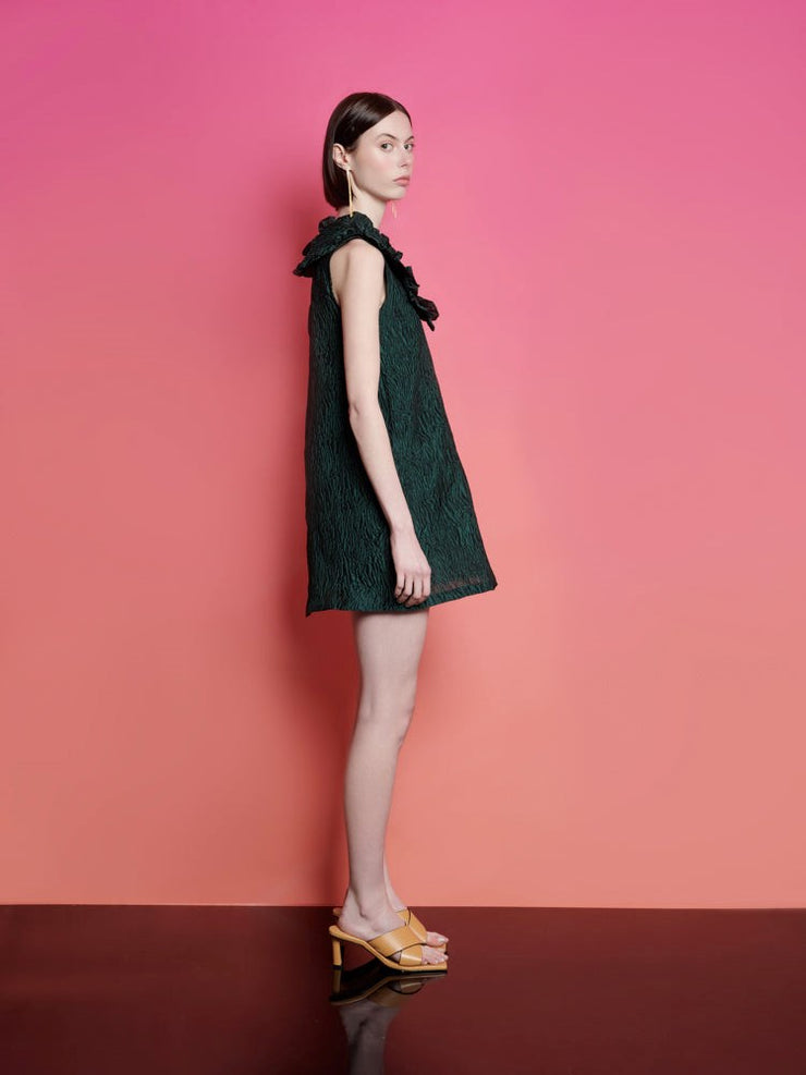 Alma Jacquard Mini Dress