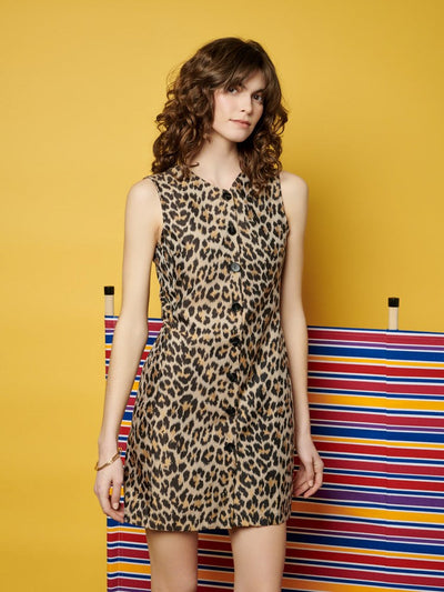 Patty Leopard Mini Dress