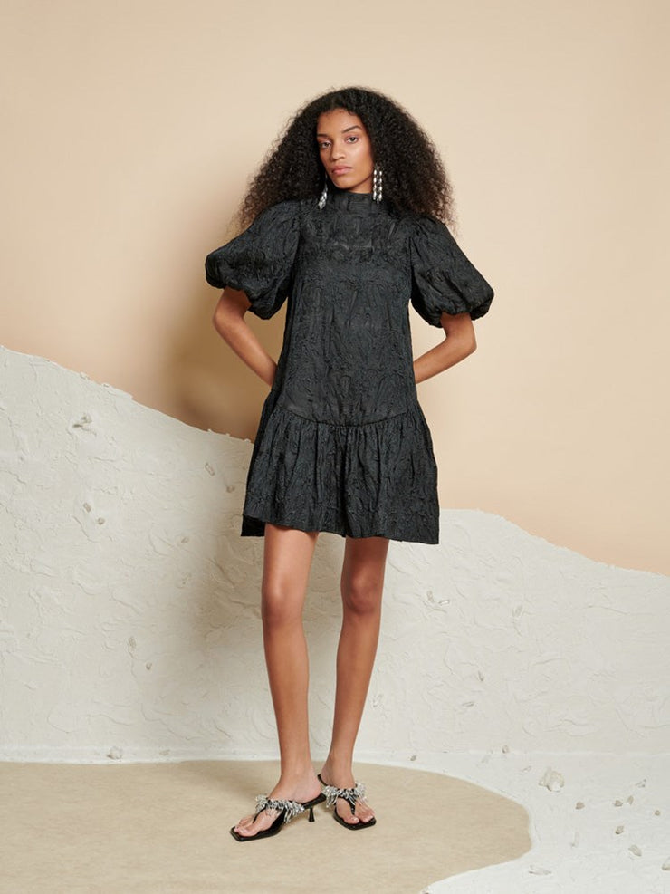 Salome Jacquard Mini Dress