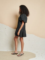 Salome Jacquard Mini Dress