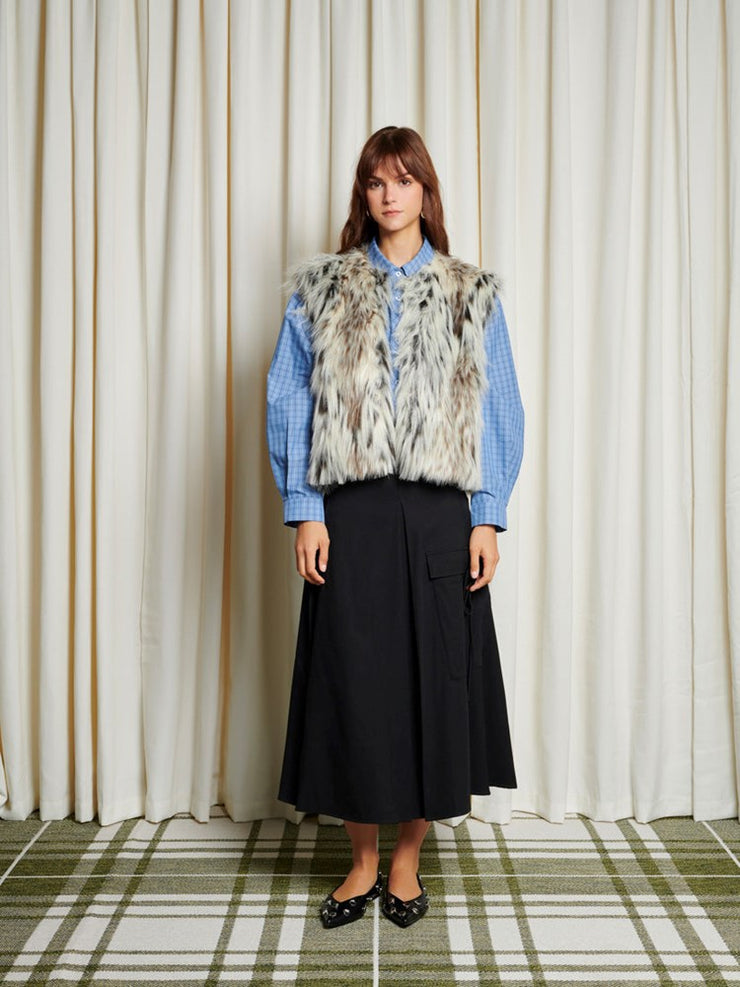 Greer Faux Fur Gilet