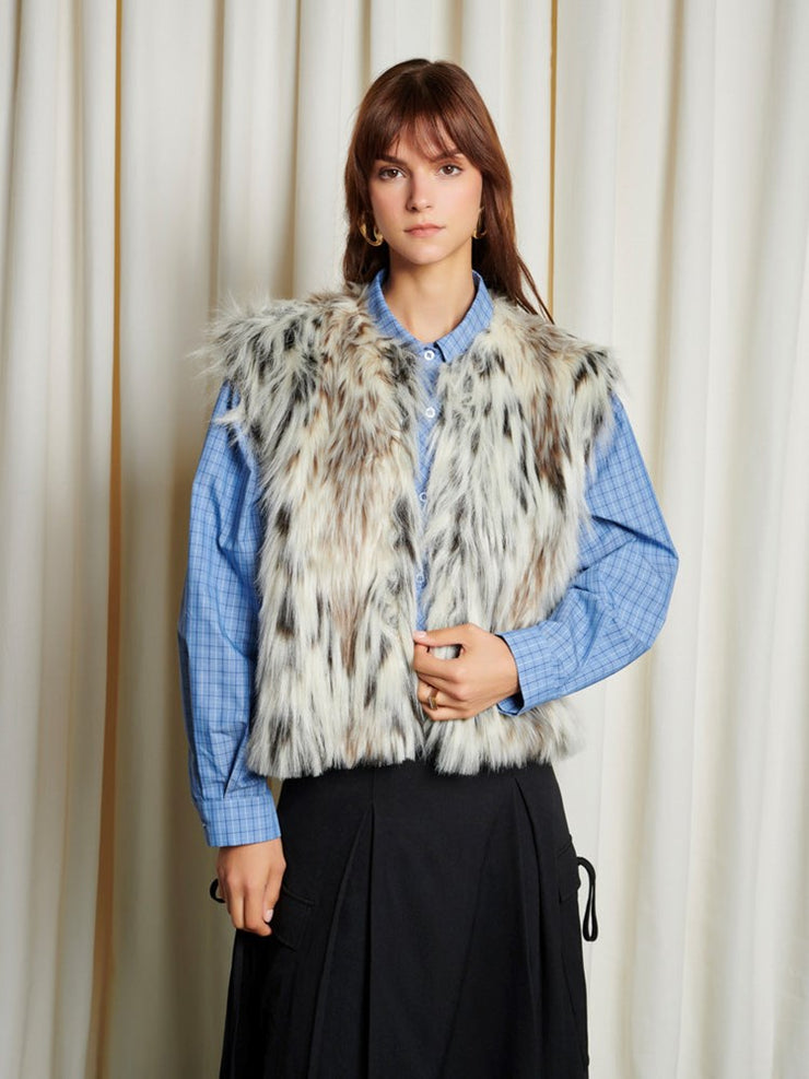 Greer Faux Fur Gilet