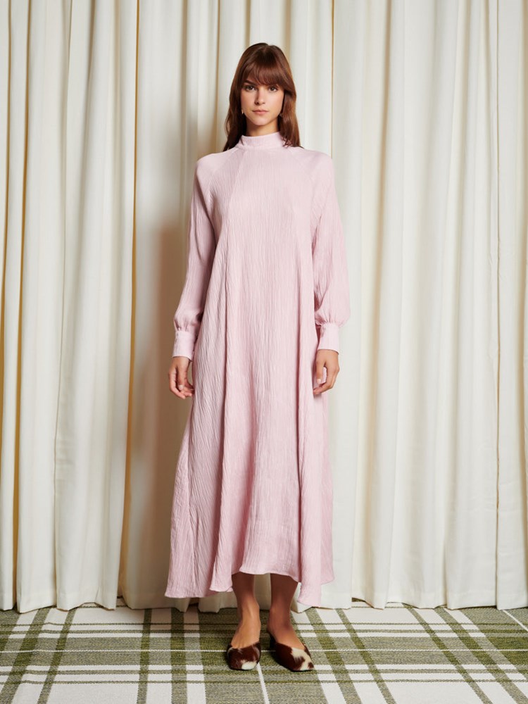 Pink oversized dress hotsell