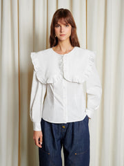 Christy Collar Blouse