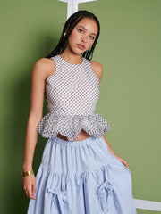 Martina Polka Dot Top