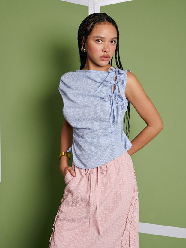 Kelly Check Top