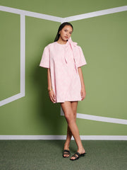 Misty Wrap Mini Dress