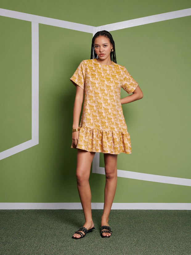 Ali Jacquard Mini Dress