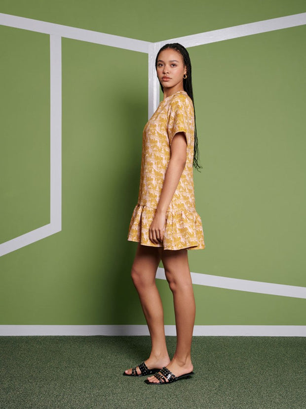 Ali Jacquard Mini Dress