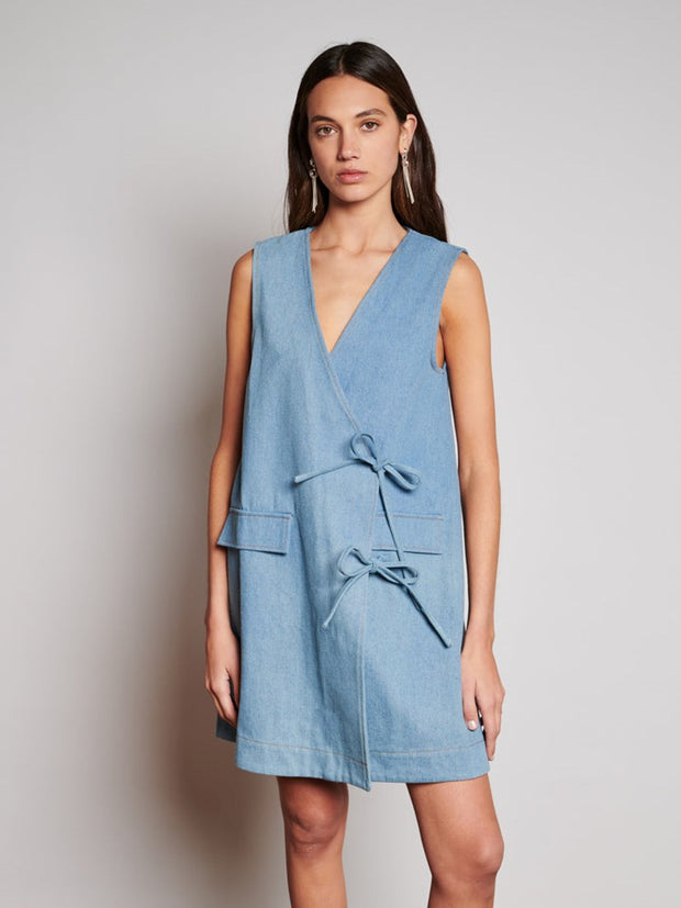 Beckett Denim Mini Dress
