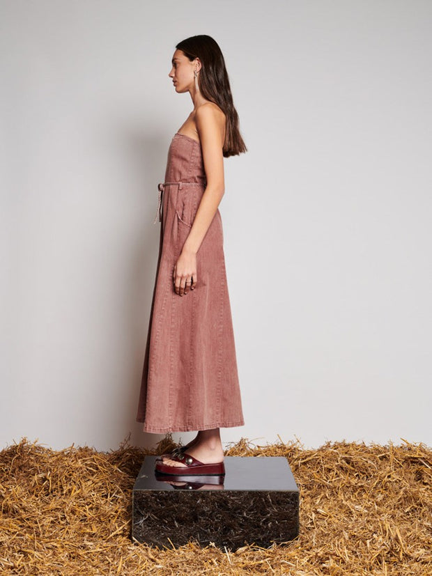 Britt Denim Midi Dress