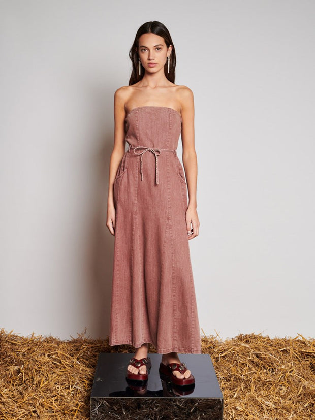 Britt Denim Midi Dress