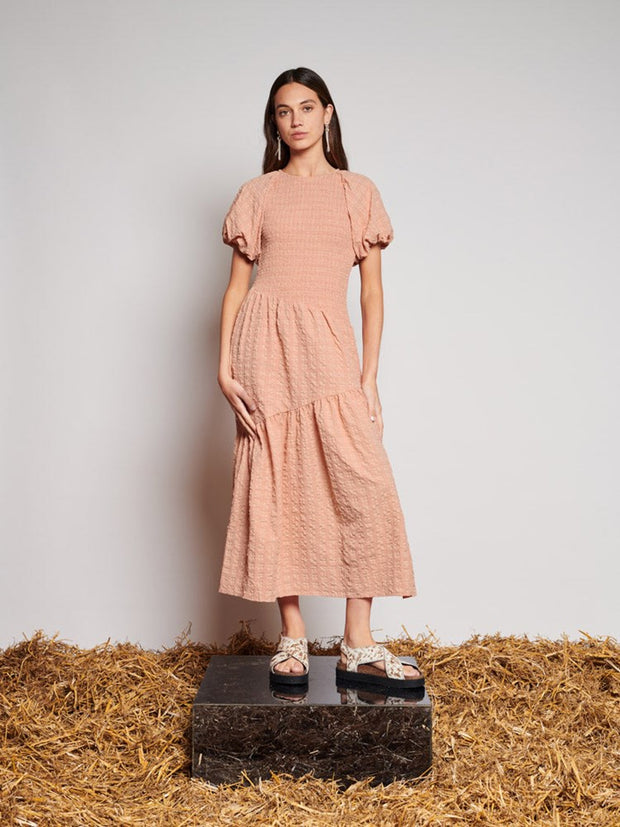 Keziah Check Midi Dress
