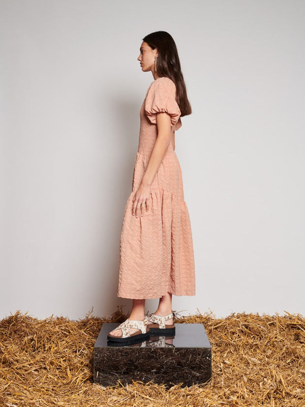 Keziah Check Midi Dress