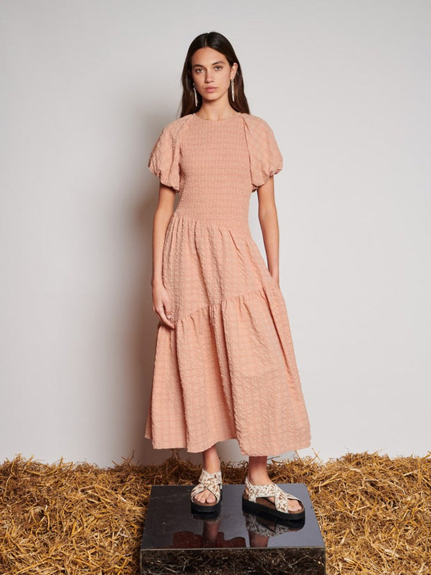 Keziah Check Midi Dress