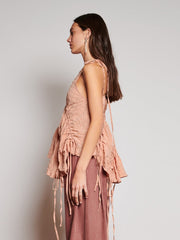 Keziah Check Top