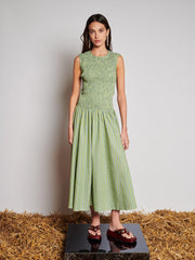 Josephine Stripe Midi Dress
