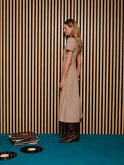 Rita Check Midi Dress