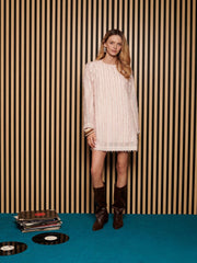 Zetta Textured Mini Dress