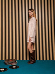 Zetta Textured Mini Dress
