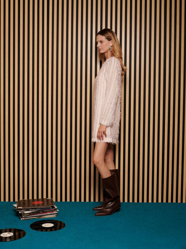 Zetta Textured Mini Dress