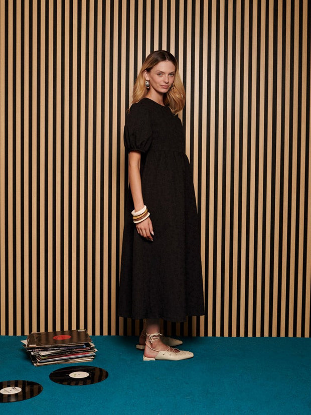 Domi Jacquard Midi Dress