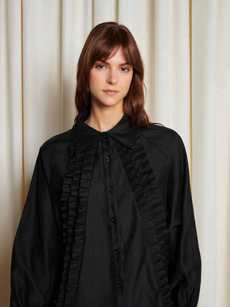 Lundy Ruffle Shirt