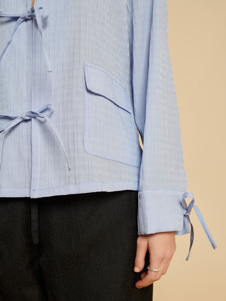 Freja Tie Shirt