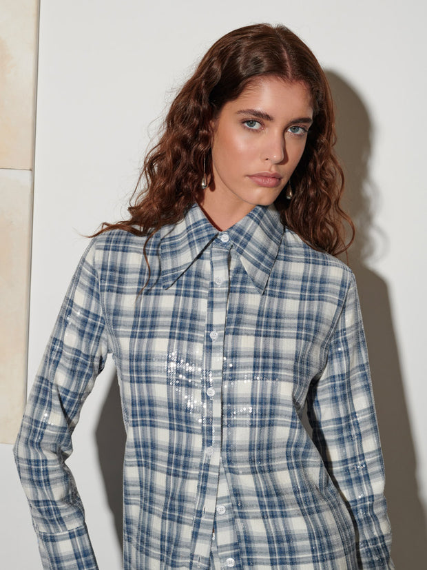 Maya Sequin Shirt