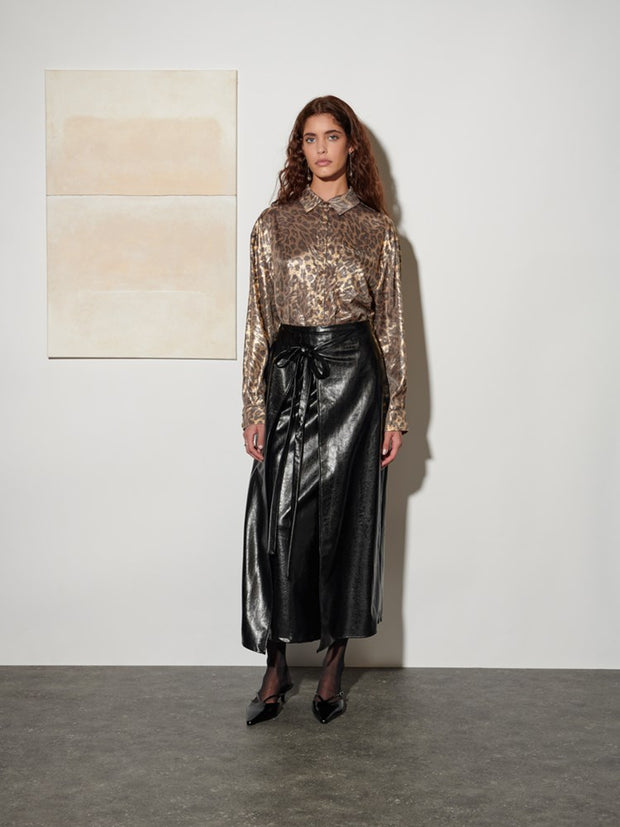 Pamela Leopard Shirt