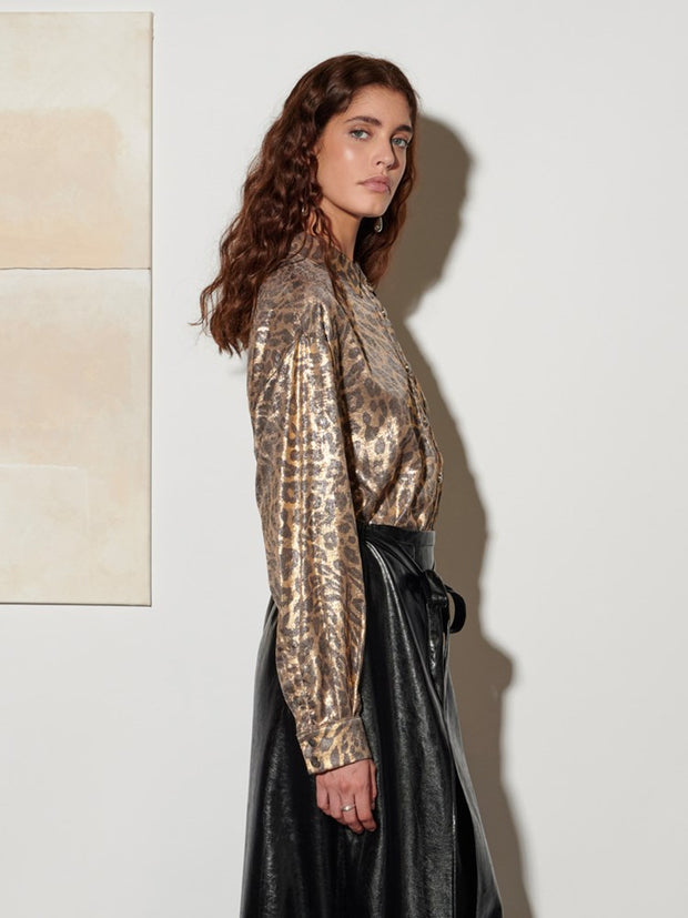 Pamela Leopard Shirt
