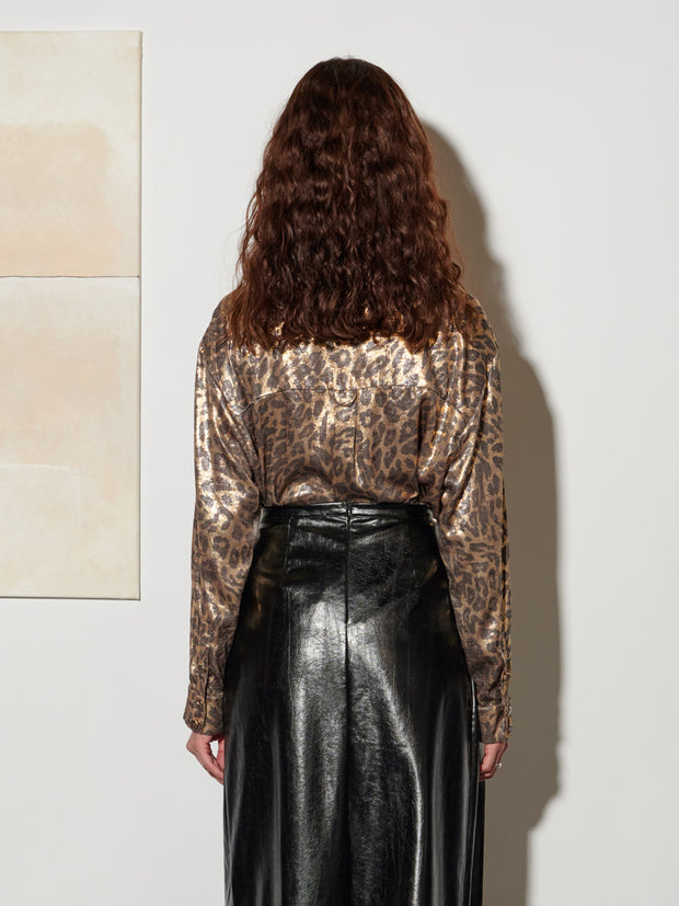 Pamela Leopard Shirt