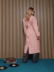Dusty PU Trench Coat