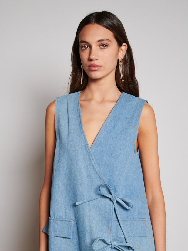 Beckett Denim Mini Dress