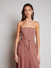 Britt Denim Midi Dress