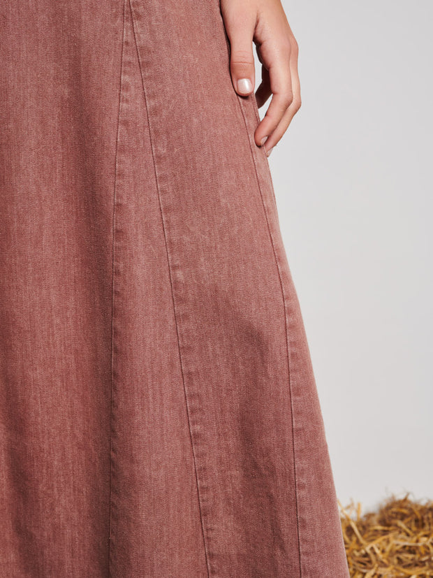 Britt Denim Midi Dress