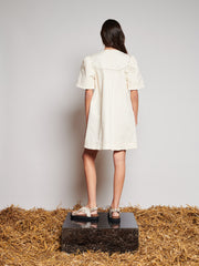 Quincey Drill Mini Dress