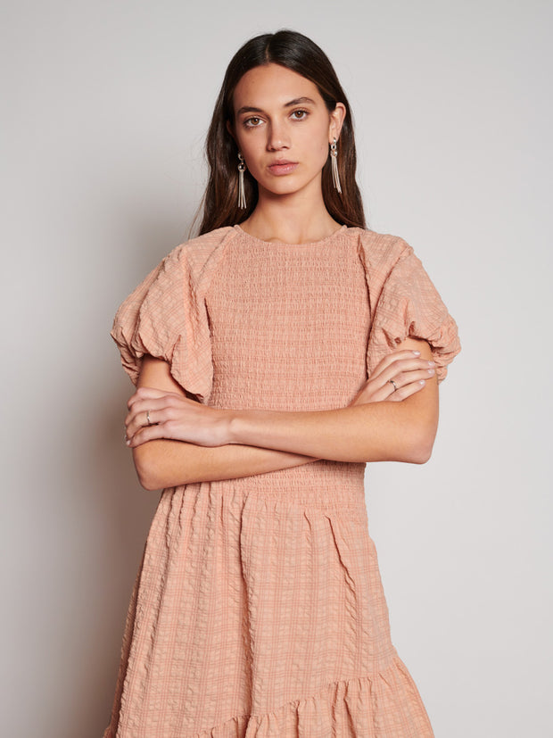 Keziah Check Midi Dress