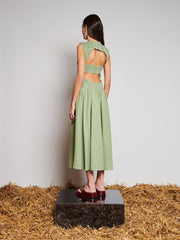 Josephine Stripe Midi Dress
