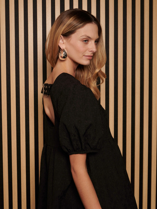 Domi Jacquard Midi Dress