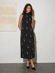 Augusta Embellished Midi Dress
