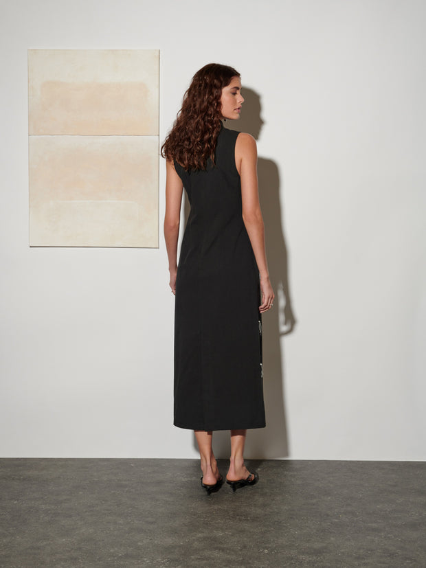 Augusta Embellished Midi Dress