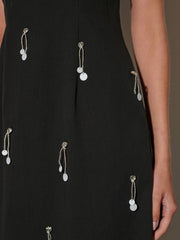 Augusta Embellished Midi Dress