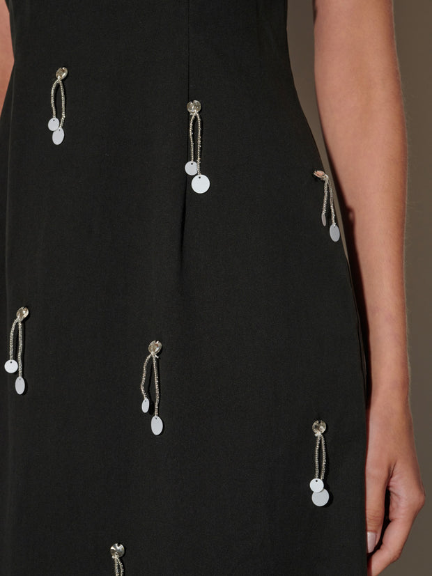 Augusta Embellished Midi Dress