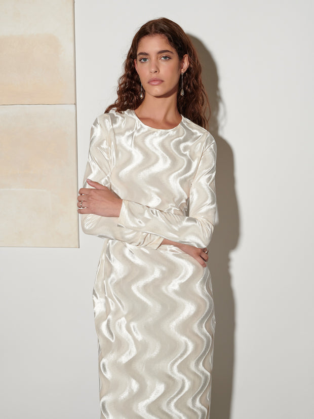 Cecily Velvet Midi Dress
